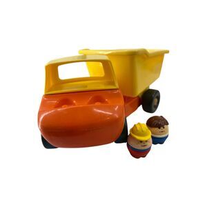 Little Tikes VTG Toddle Tots Figures Dump Truck Dollhouse people